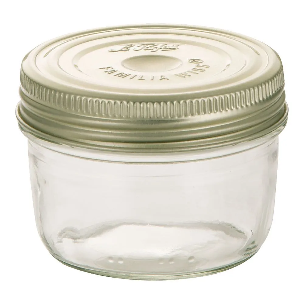 62-6392-53 Glass Double Cap Jar 200 mL AZY1301