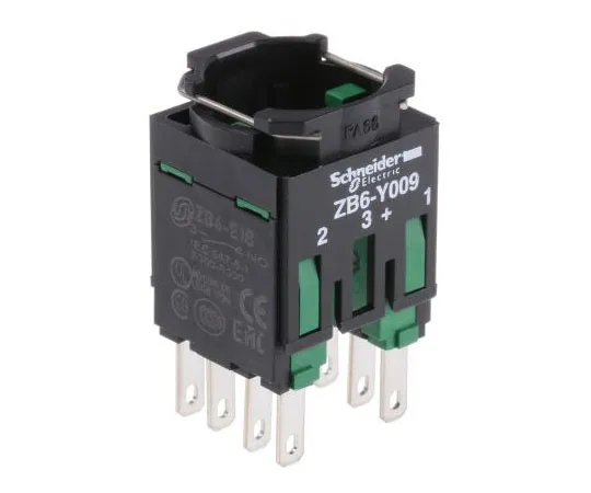 63-7498-59 Schneider Electric Harmony XB6 Contact Block 2NO Faston Connectors terminal ZB6Z3B