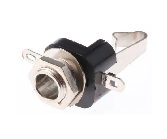63-7421-82 Lumberg 6.35 mm Chassis Mount Mono Jack Socket, 2-Pole Pole, 2A IEM102-6