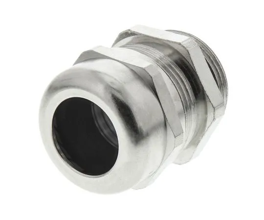 63-7528-57 Lapp Skintop M25 Cable Gland With Locknut, Nickel Plated Brass, IP68 52103330+53112640