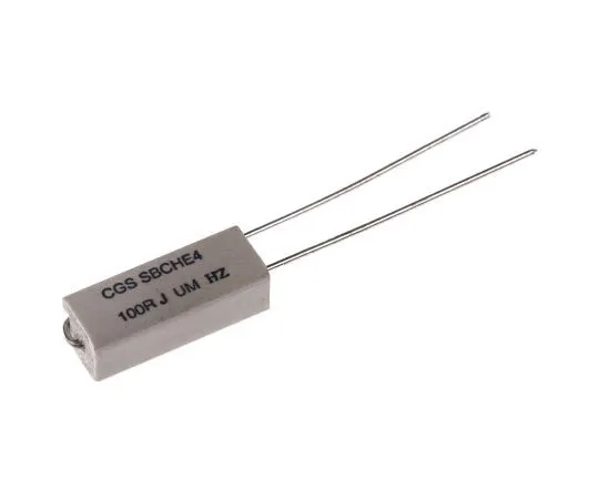 63-7422-31 TE Connectivity 100Ω 4W Wirewound Resistor ±5% ±200ppm/°C SBCHE4100RJ