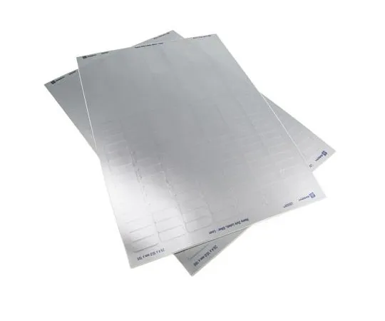 63-7545-87 Avery Silver Address Label, 25.4 x 10mm, Pack of 20 L6008-20