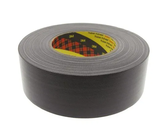 63-7440-18 3M Scotch 389 PE Coated Black Cloth Tape, 50mm x 50m, 0.26mm Thick Y-389 NOIR