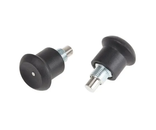 63-7373-13 RS PRO 35mm Matt, Zinc Plated Stainless Steel (Spring, Body, Pin), Thermoplastic (Knob) Index Index Bolt, M10 x 1 144-3683
