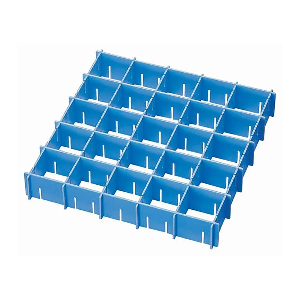 62-6377-68 Cooking Cold Storage Container RH-100 Type Intermediate Partition Plate (Set of 12)