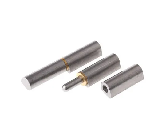 63-7460-99 Pinet Raw Steel Flat Hinge with a Fixed Pin Weld-on, 80mm x 16mm 14-7-3570