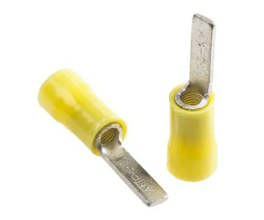 63-7462-20 TE Connectivity PLASTI-GRIP Series Insulated Crimp Blade Terminal 11.8mm Blade Length, 2.6mm² to 6.6mm², 12AWG to 131445