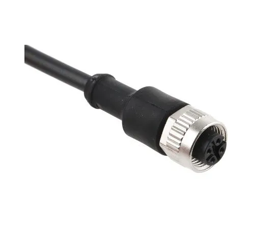 63-7471-76 Binder, 763 Series, Straight M12 to Unterminated Cable assembly, 4 Core 5m Cable 79 3430 37 04