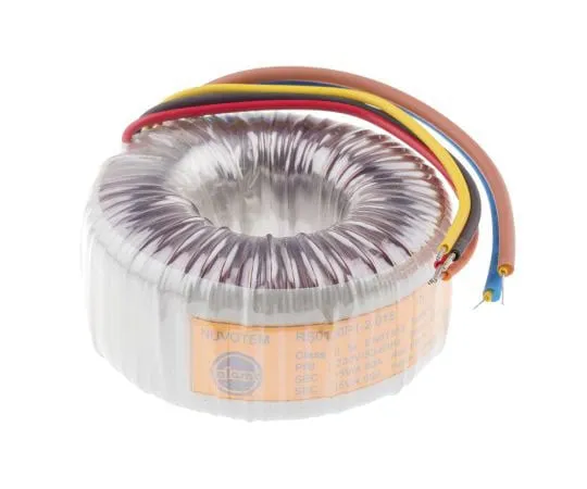 63-7432-56 2 Output Toroidal Transformer, 120VA, 2 x 15V ac 0120P1-2-015
