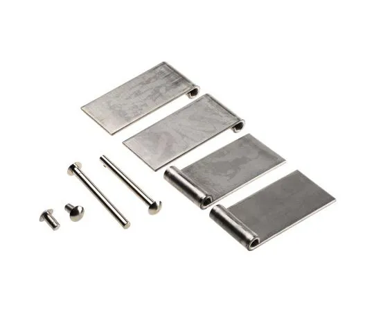 63-7501-16 Pinet Stainless Steel Hinge with a Lift-off Pin, 80mm x 40mm x 3mm 3902/12/02