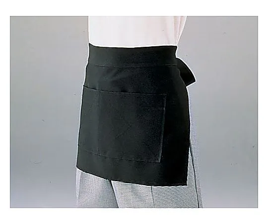 62-6644-26 Short Apron Black SB82-1