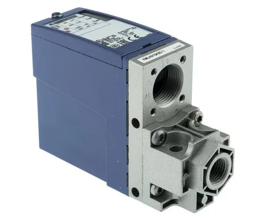 63-7480-64 Telemecanique Sensors Differential for Air, Fresh Water, Hydraulic Fluid, Sea Water Pressure Sensor, 10bar Max Pressure XMLA010A2S11