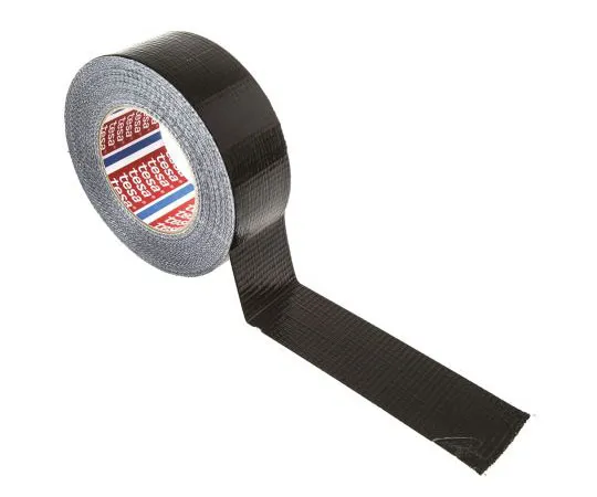 63-7514-56 Tesa Tesa 4662 Black PE Coated Duct Tape, 50m x 48mm 04662-00194-01