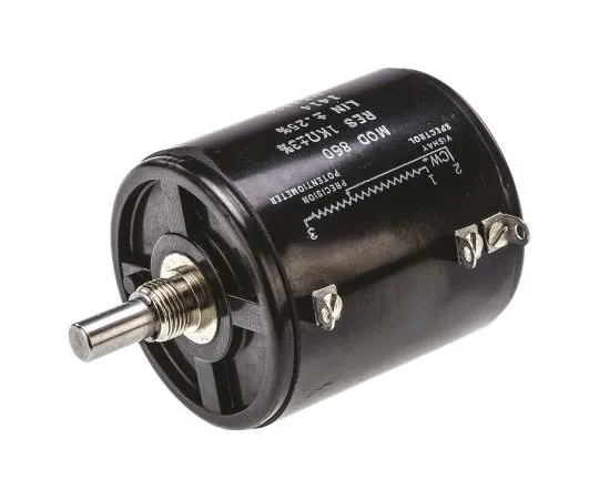 63-7473-31 Vishay 1 Gang 10 Turn Rotary Wirewound Potentiometer with a 6.35 mm Dia. Shaft, 1kΩ, ±1%, 8W, Linear 860B1102 860B1102