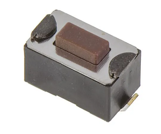 63-7514-39 Brown Button Tactile Switch, SPST-NO 50 mA @ 12 V dc 0.8mm DTSM31NV