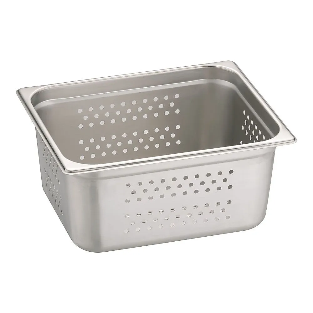 62-6359-37 18-8 Gastronomic Hole Pan 1/2 150 mm AGS0715