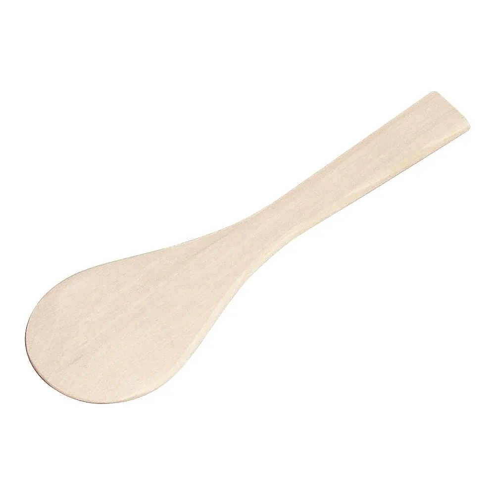 62-6383-03 Wooden round spatel (beech) 30 cm