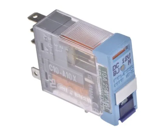 63-7498-21 RelecoC10 SPDT Non-Latching Relay PCB Mount, 12V dc Coil, 10A C10-A10X / DC 12 V