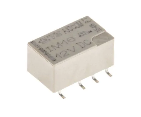 63-7360-80 TE Connectivity DPDT Non-Latching Relay PCB Mount, 12V dc Coil, 2A IM16GR