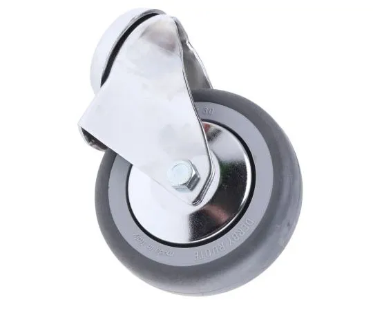 63-7489-69 Tente Stem Swivel Castors 2870PJO100P30CHC10X90, 80kg, Rubber tyres 2870PJO100P30CHC10X90