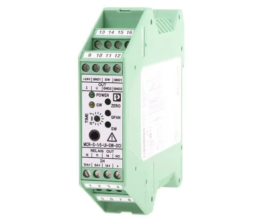 63-7495-78　Phoenix Contact MCR-S-1-5-UI-SW-DCI-NC Series Current Sensor, 0 → 11A nominal current, 0 → 20mA output　2814731