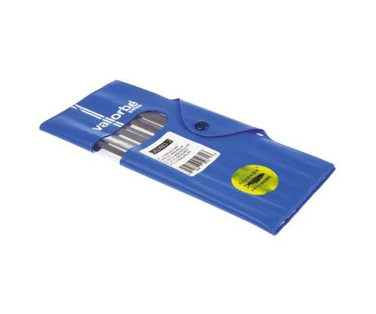 63-7502-80 Vallorbe 160mm, 12 piece Second Cut Needle File Set VLA 2483-2