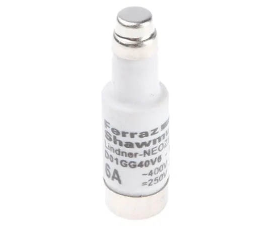 63-7513-46 Mersen 6A D01 Neozed Fuse, gG, 400V ac B215695