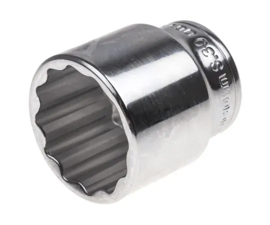 63-7448-94 Facom 30mm With 1/2 in Drive Socket Bi-Hex 44 mm S.30