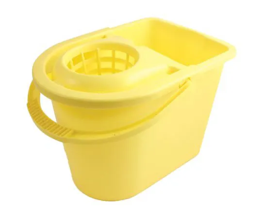 63-7440-48 15L Yellow Mop Bucket With Wringer 237-1304