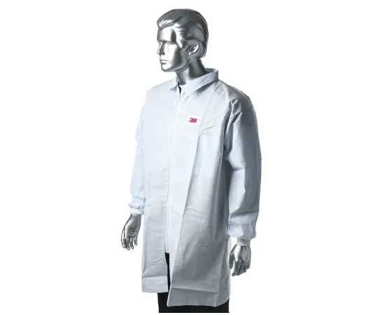 63-7392-17 3M White Lab Coat, Laboratory PE XXL 4440Z2XL