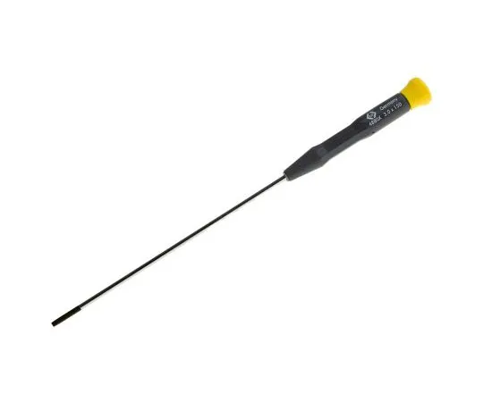 63-7499-64 CK Slotted Precision Screwdriver 3 mm Tip 150 mm Chrome Vanadium Molybdenum Steel T4880X 315