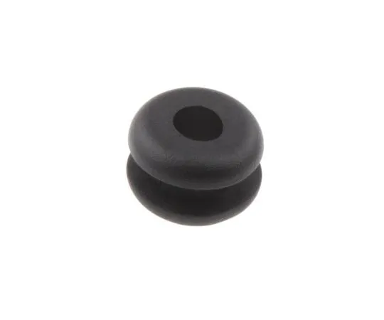63-7366-39 RS PRO Black PVC 5mm Round Cable Grommet for Maximum of 3mm Cable Dia. 136-6812