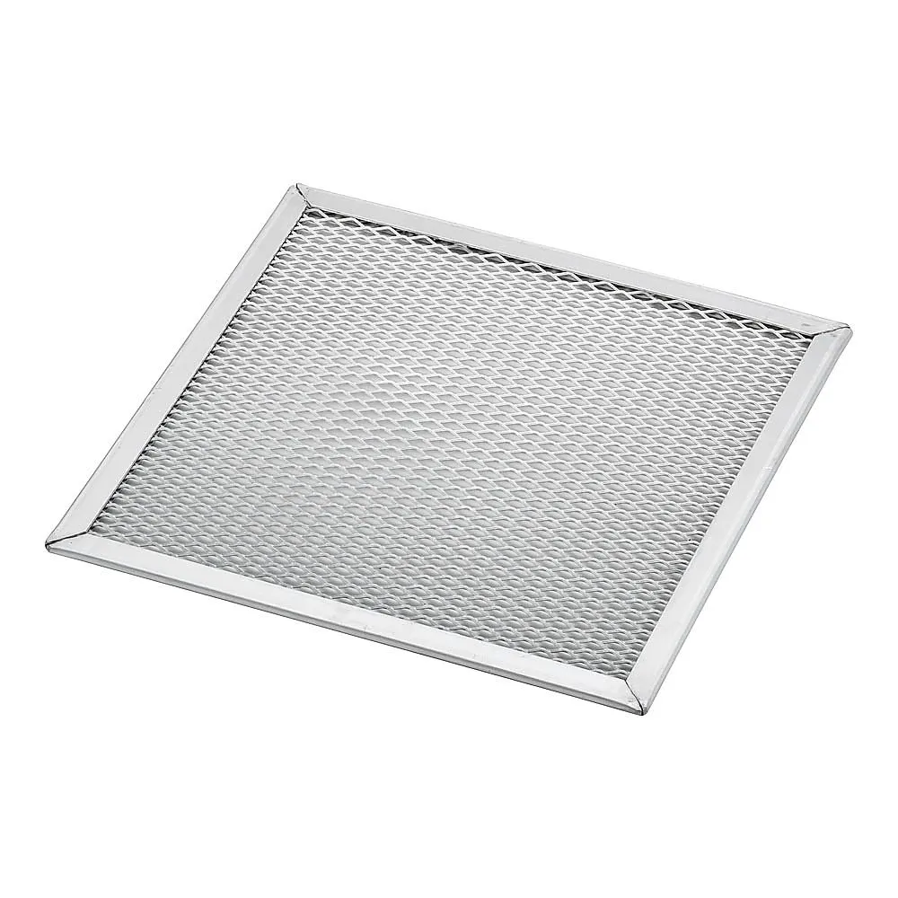 62-6535-90 Aluminum Pizza Grilled Mesh Square 8 "