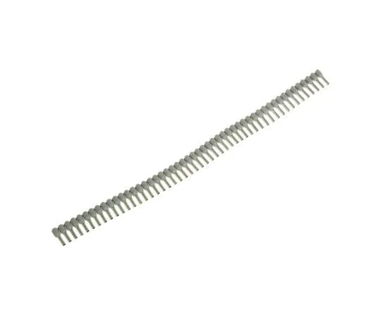 63-7421-71 Weidmuller Insulated Crimp Bootlace Ferrule, 8mm Pin Length, 2.2mm Pin Diameter, 2.5mm² Wire Size, Grey 900437