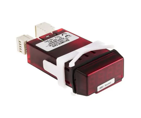 63-7529-09 Baumer PA200.005AX01 , LED Digital Panel Multi-Function Meter for Current, Voltage, 22.5mm x 45mm PA200.005AX01