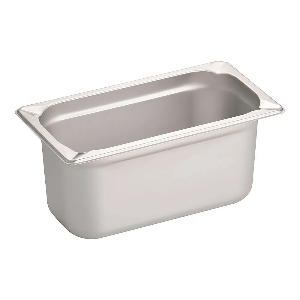 62-6360-40 KINGO Stainless Hotel Pan 1/3 x 150 mm 13150