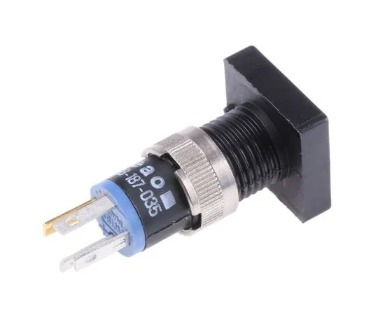 63-7429-60 EAO 1NO Momentary Push Button Switch, 15.8 (Dia.)mm, Flush Mount 18-187.035