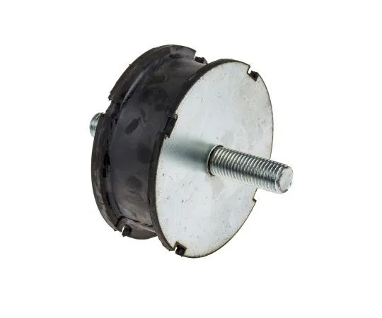 63-7392-83 RS PRO Cylindrical M16 Zinc Plated Steel Anti Vibration Mount 380 Compression Load ,105mm dia. Natural Rubber +100°C 171-2657