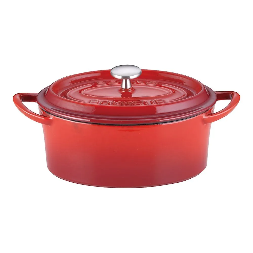 62-6349-16 Bon Bonaire Cocotte Oval 17 cm Red
