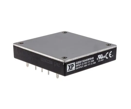63-7393-51 XP Power QSB15048W 150W Isolated DC-DC Converter PCB Mount, Voltage in 9 → 75 V dc, Voltage out 48V dc QSB15048WS48