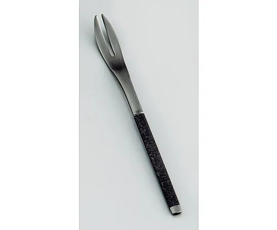 62-6721-50 Stainless Steel Cloth Clothes Cutlery Saya Pick Fork Jet Black