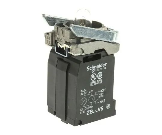 63-7493-69 Schneider Electric Harmony XB4 Light Block Incandescent BA 9s Base Fitting terminal ZB4BV5