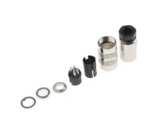 63-7461-38 Binder 423 Series Miniature Cable Mount Connector, 6 contacts Socket 99.5622.15.06
