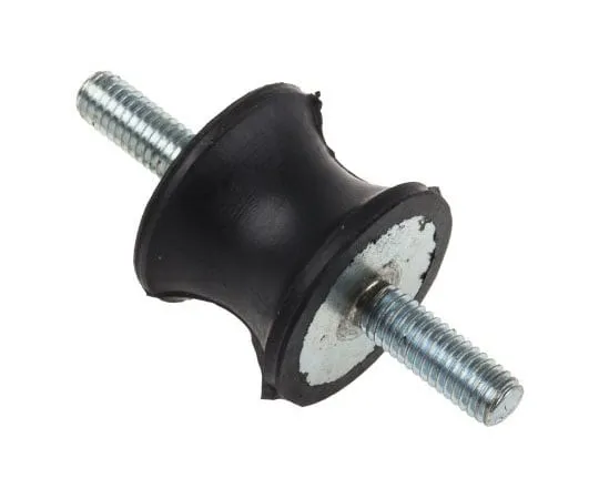 63-7385-58 RS PRO 20mm Shock Mount M6 25mm Diameter 14 kg, 22 kg Compression Load, Male to Male Natural Rubber 162-3235