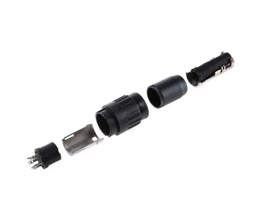63-7465-57 Amphenol C 091 B Series, 5 Pole Din Socket Socket, 5A, 300 V ac T3378501