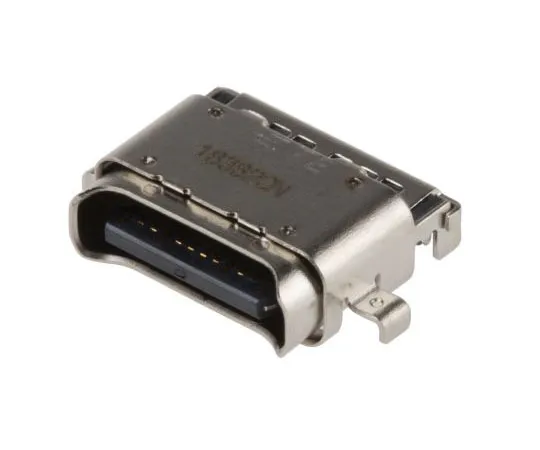 63-7387-56 1-2295018-2 Female USB C Connector, Straight Surface Mount IPX4 1-2295018-2