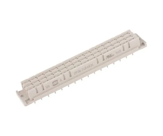 63-7547-24 Harting 48 Way 5.08mm Pitch, 3 Row, Straight DIN 41612 Connector, Socket, Solder 9062486834