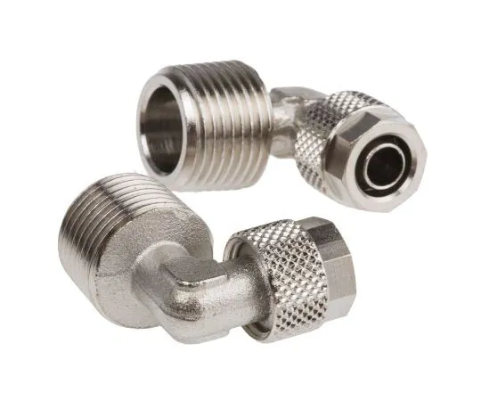 63-7478-52 RS PRO Pneumatic Elbow Tube-to-Tube Adapter Push In 8 mm to Push In 8 mm 299-3875