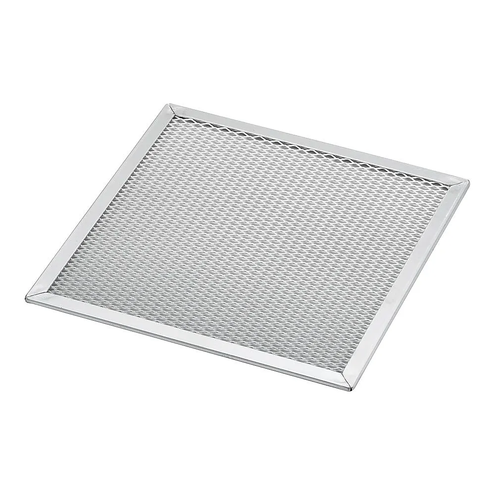 62-6535-91 Aluminum Pizza Grilled Mesh Square 9-inch