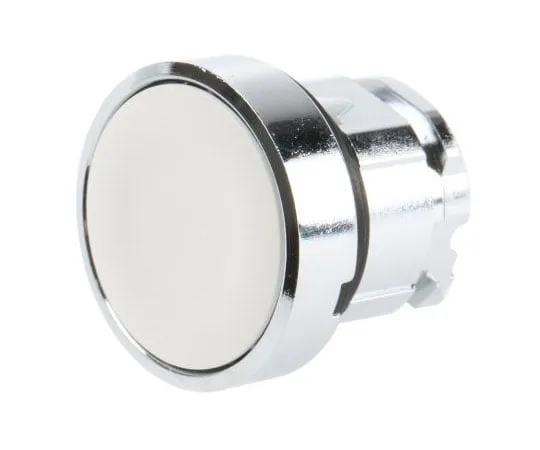 63-7493-42 Schneider Electric Harmony XB4 Series, White Push Button Head, Spring Return, 22mm Cutout ZB4BA1